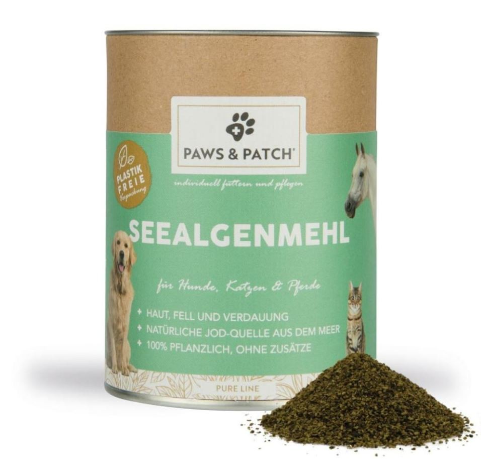 Paws and Patch Seealgenmehl Hunde/Katzen/Pferde (250g)