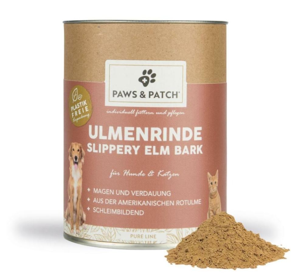 Paws and Patch Ulmenrinde Pulver Hunde/Katzen (100g)
