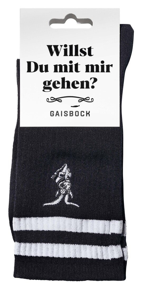 GAISBOCK Socken schwarz, Grösse 42 bis 45 (1 Paar)