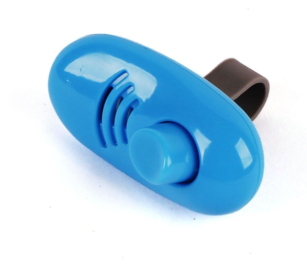 Swisspet Trainings-Clicker für Hunde, 6x3cm, blau (1 Stk)