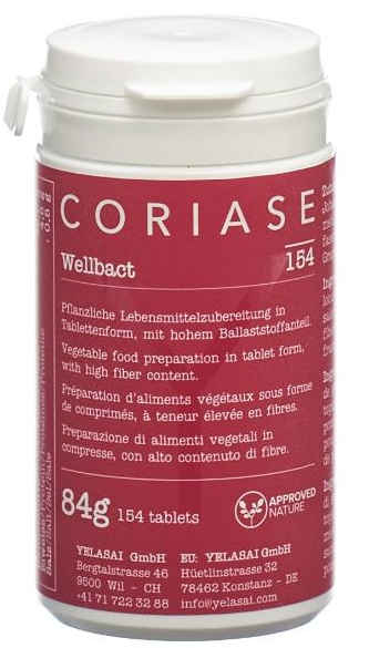 CORIASE Wellbact-Tabletten für das Haar (154 Stk)