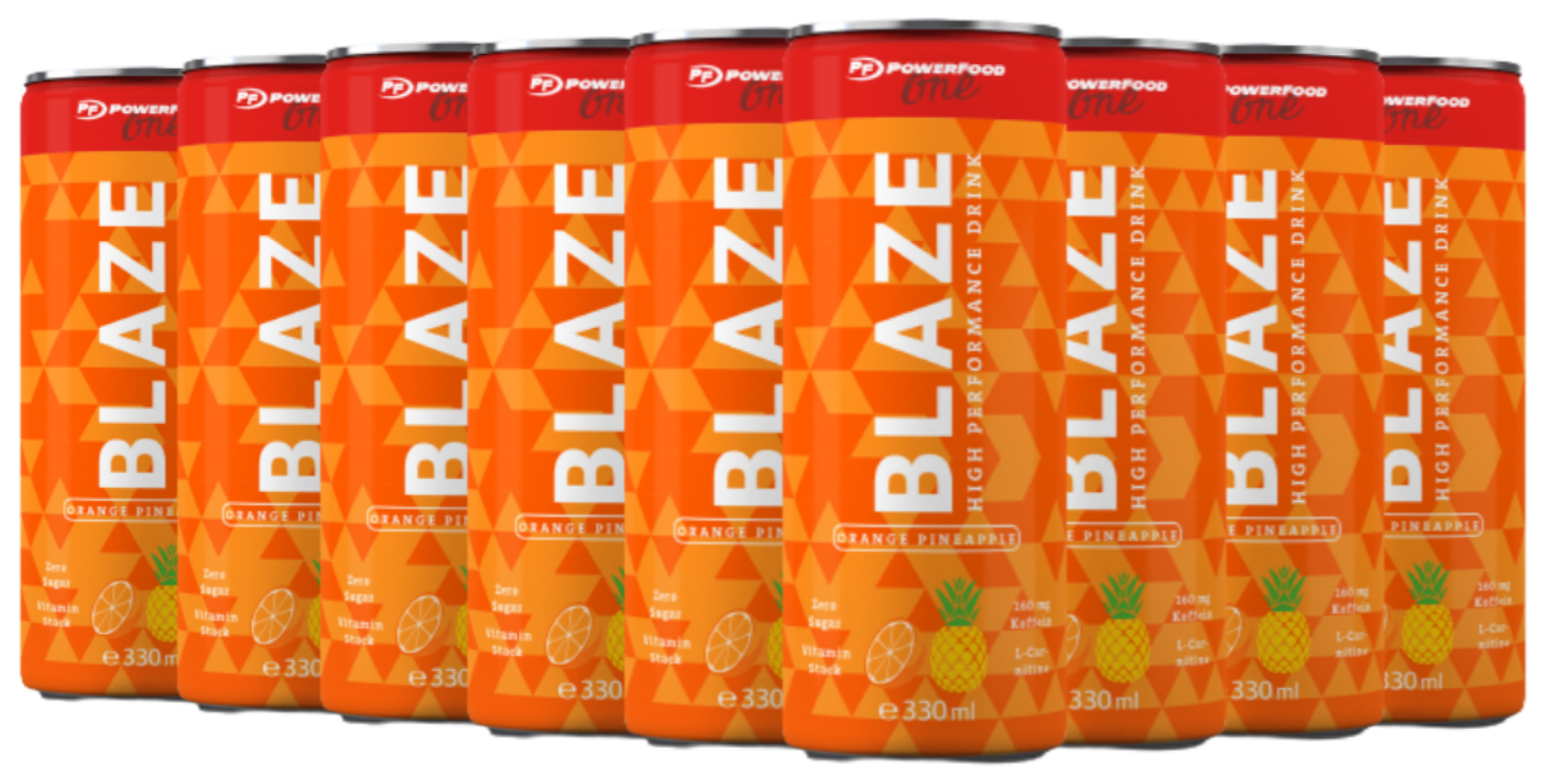 PowerFood One Blaze Orange Pineapple (24x330ml)