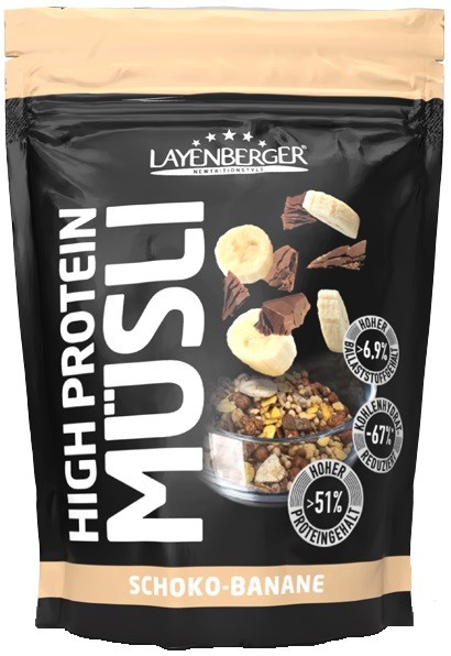 Layenberger High Protein-Müsli Schoko-Banane (390g)