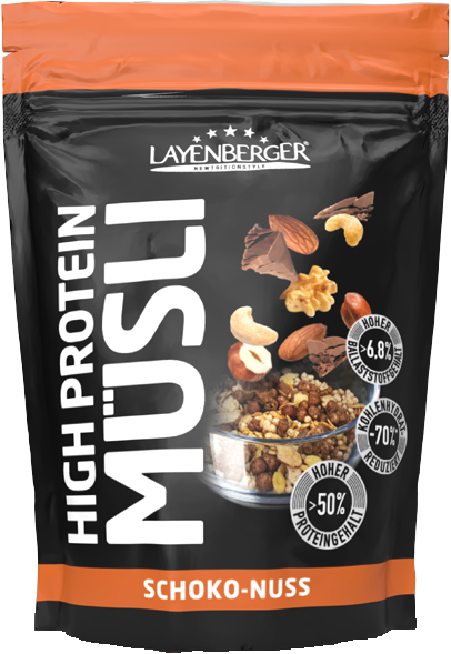 Layenberger High Protein-Müsli Schoko-Nuss (390g)