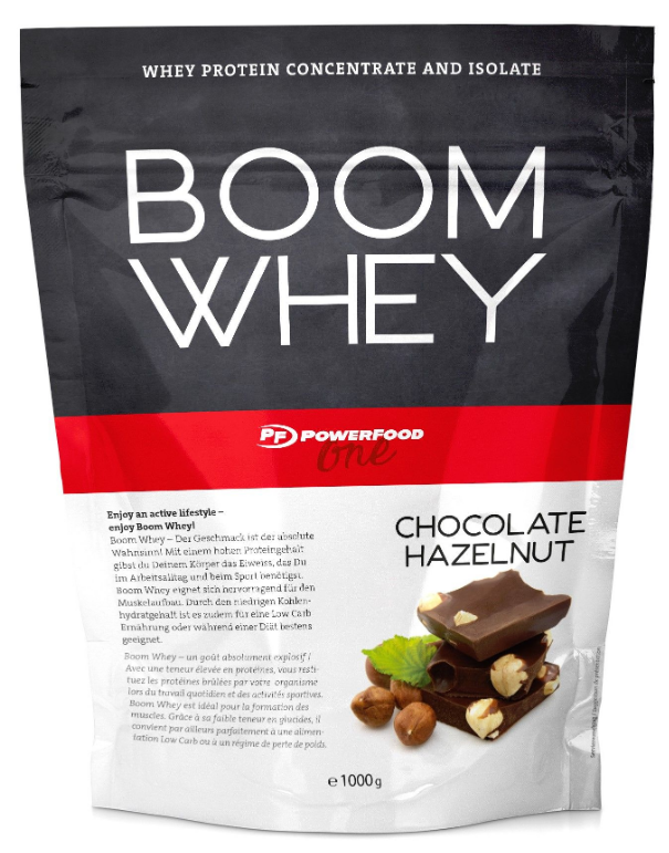 PowerFood One Boom Whey Chocolate Hazelnut (1000g)