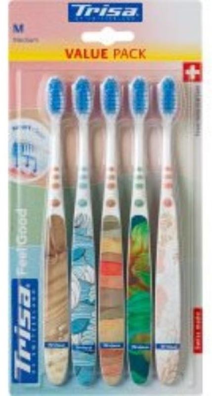 Trisa Feelgood Zahnbürste medium (5 Stk)