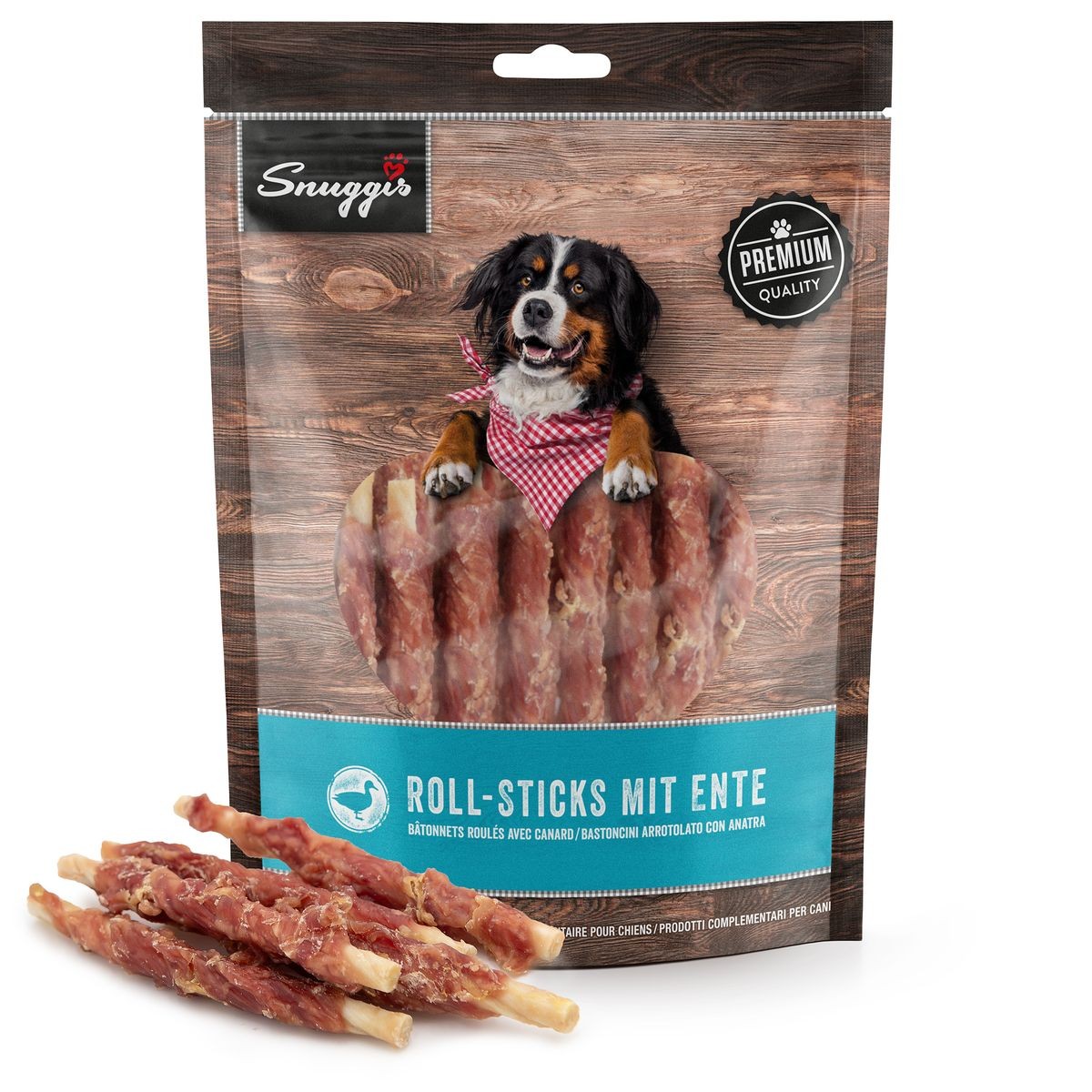 Snuggis Roll-Sticks mit Ente (306g)