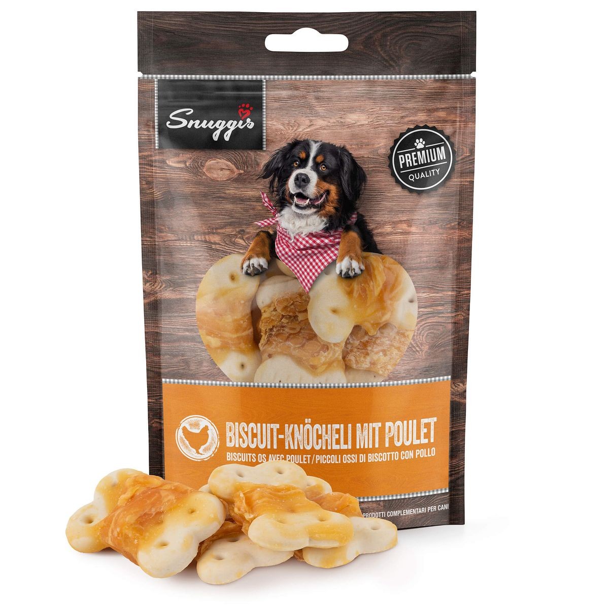 Snuggis Biscuit-Knöcheli mit Poulet für Hunde (80g)