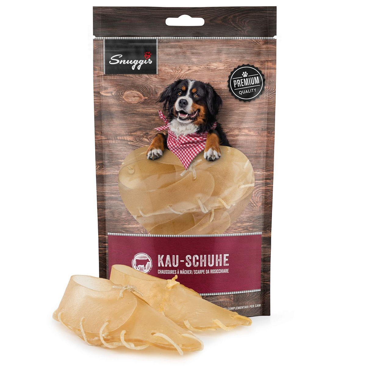 Snuggis Kau-Schuhe für Hunde, 12cm (63g)