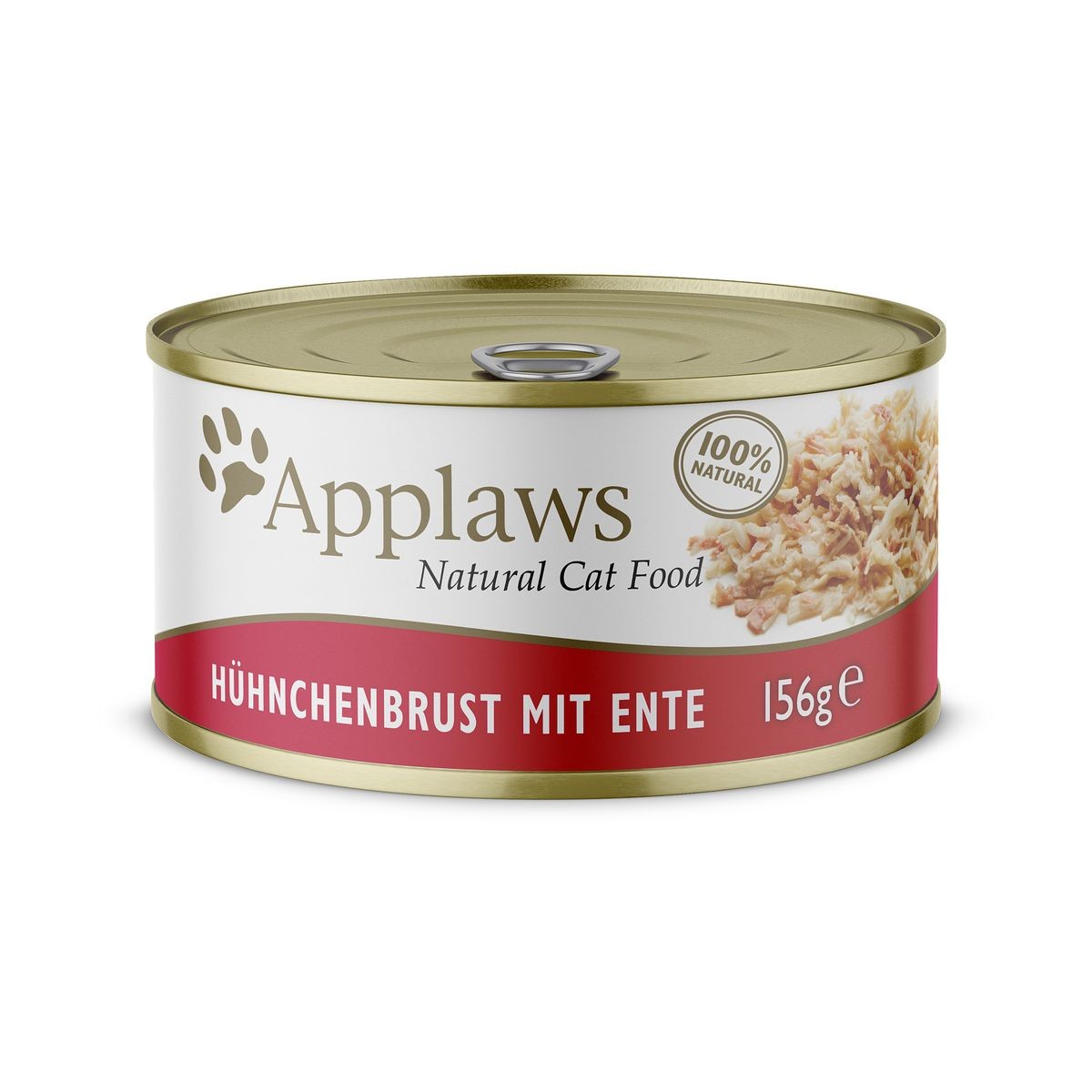 Applaws mit Hühnerbrust und Ente, Nassfutter für Katzen (156g)