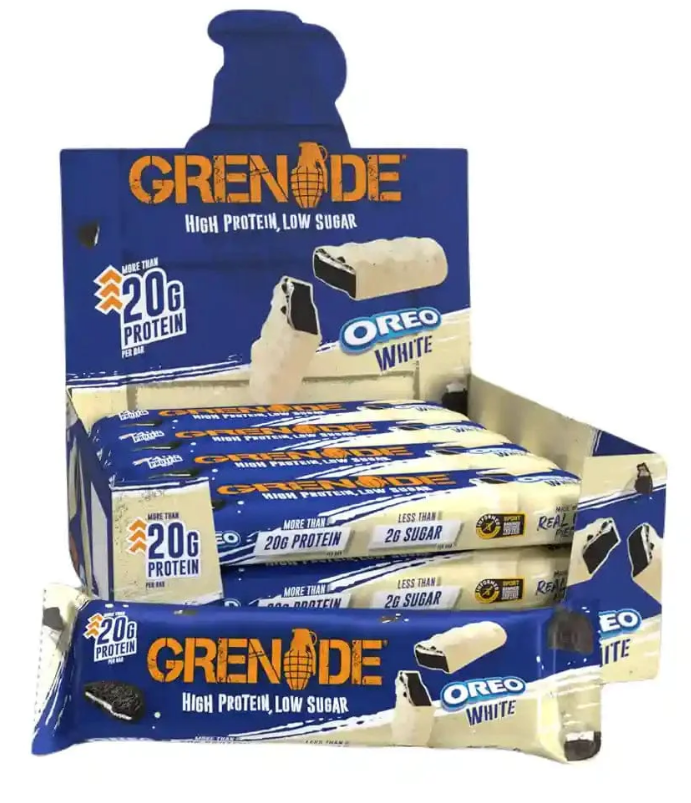 GRENADE High Protein Bar White Oreo (12x60g)