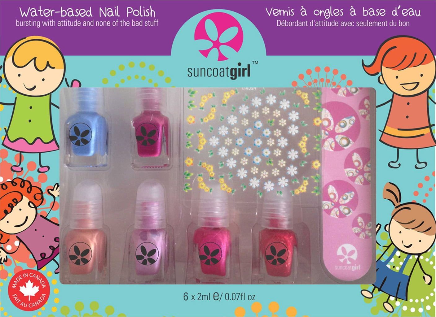 Suncoatgirl Mini Manicure Kit (6x2ml)