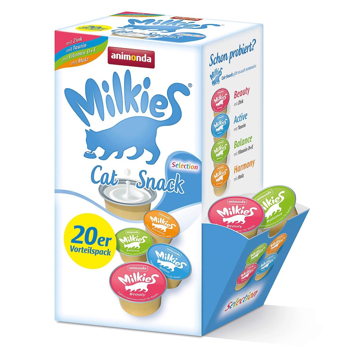 Animonda Milkies Selection für Katzen (20x15g)