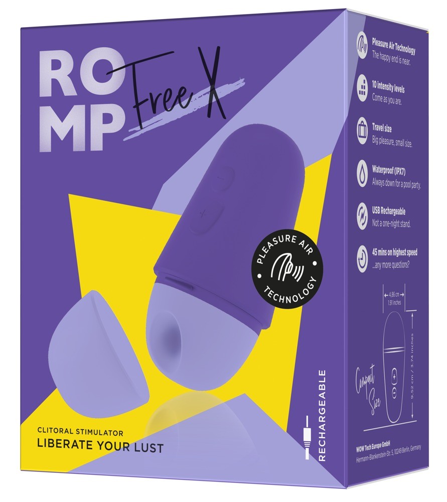 ROMP Free X Klitorisvibrator (1 Stk)
