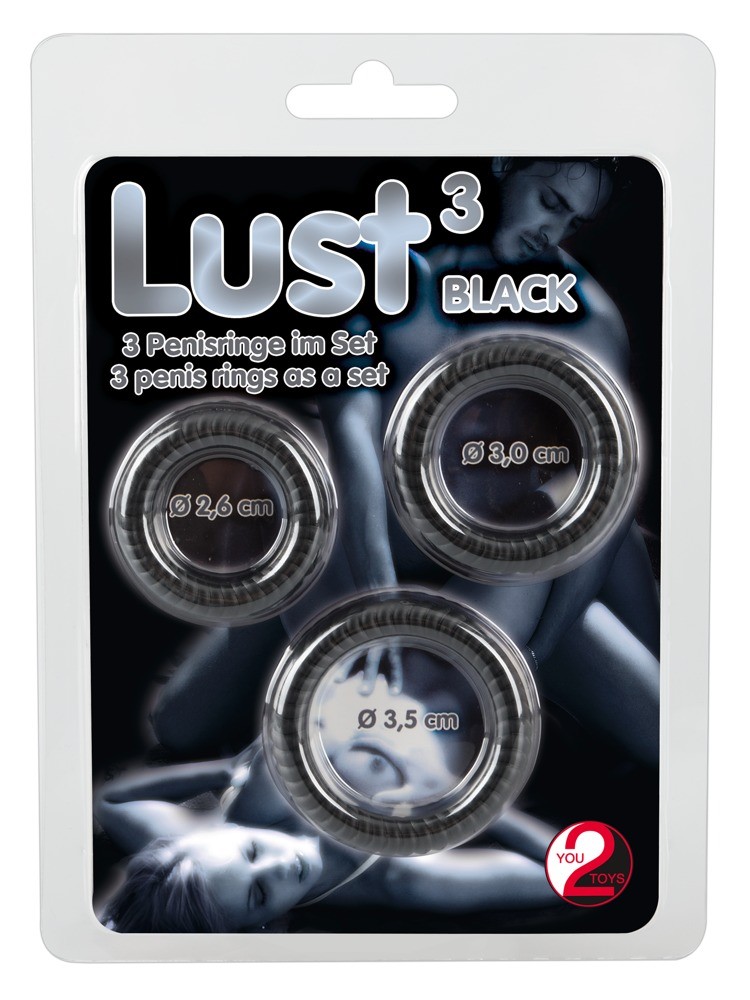 You2Toys Lust 3 Penisringe (3 Stk)