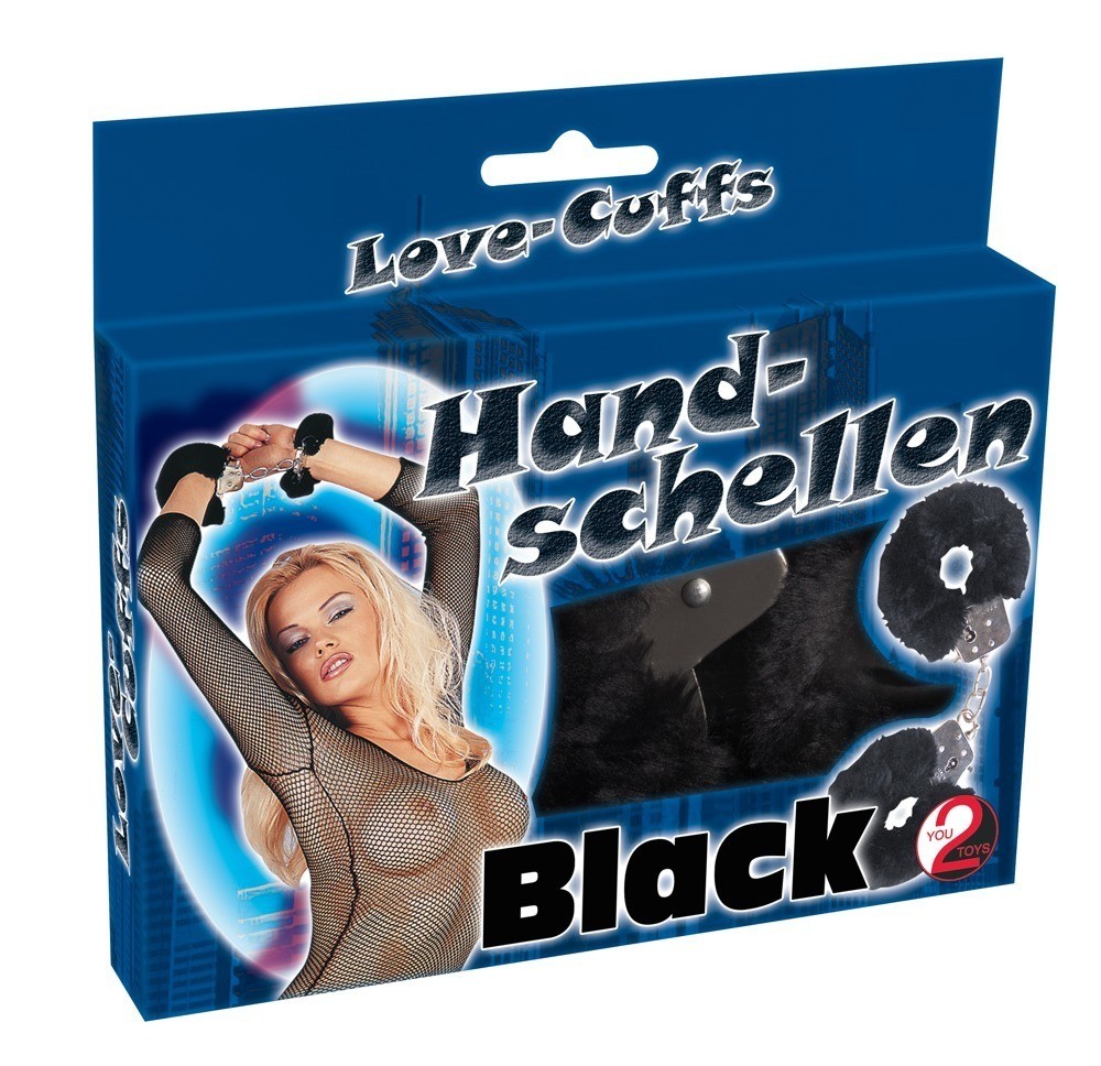You2Toys Handschellen Schwarz (1 Stk)