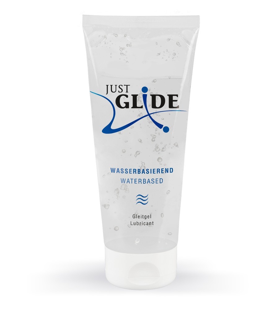 Just Glide Wasserbasierendes Gleitgel (200ml)