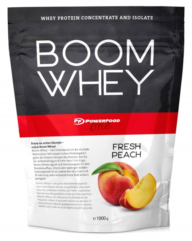 PowerFood One Boom Whey Fresh Peach (1000g)