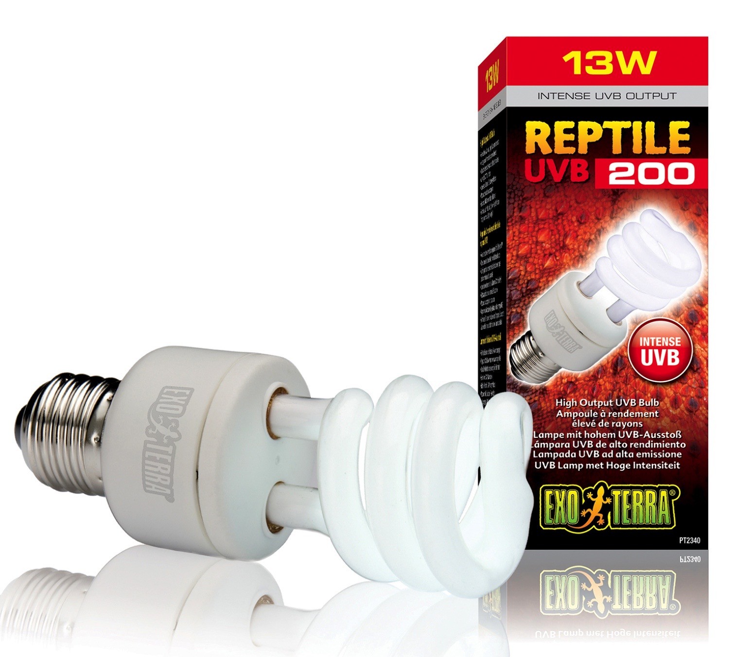 Exo Terra UVB200 (E27) Lampe für Wüstenterrarien 13W (1 Stk)