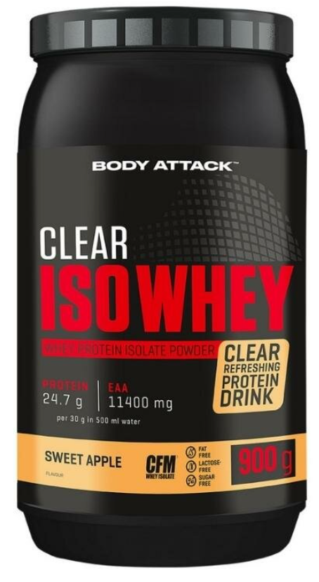 Body Attack Clear Iso Whey Sweet Apple (900g)