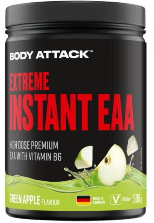 Body Attack Extreme Instant EAA Green Apple (500g)