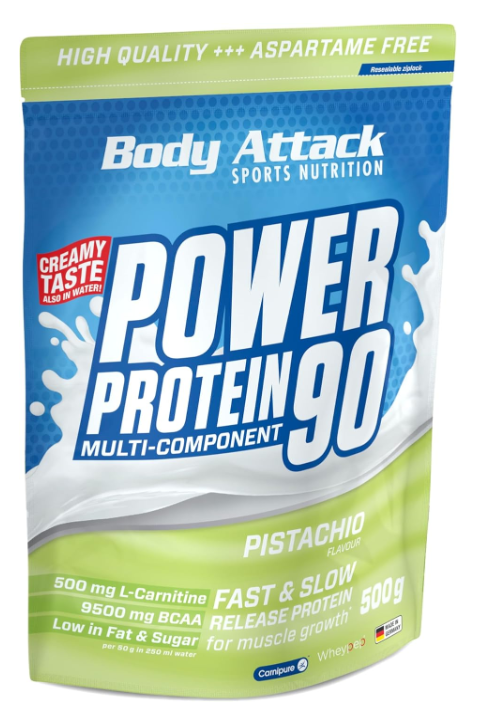 Body Attack Power Protein 90 Pistachio (500g)