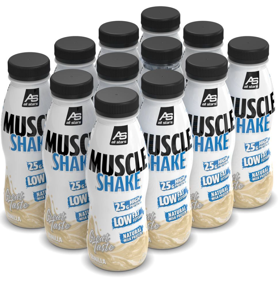 All Stars Muscle Shake Vanille (12x330ml)