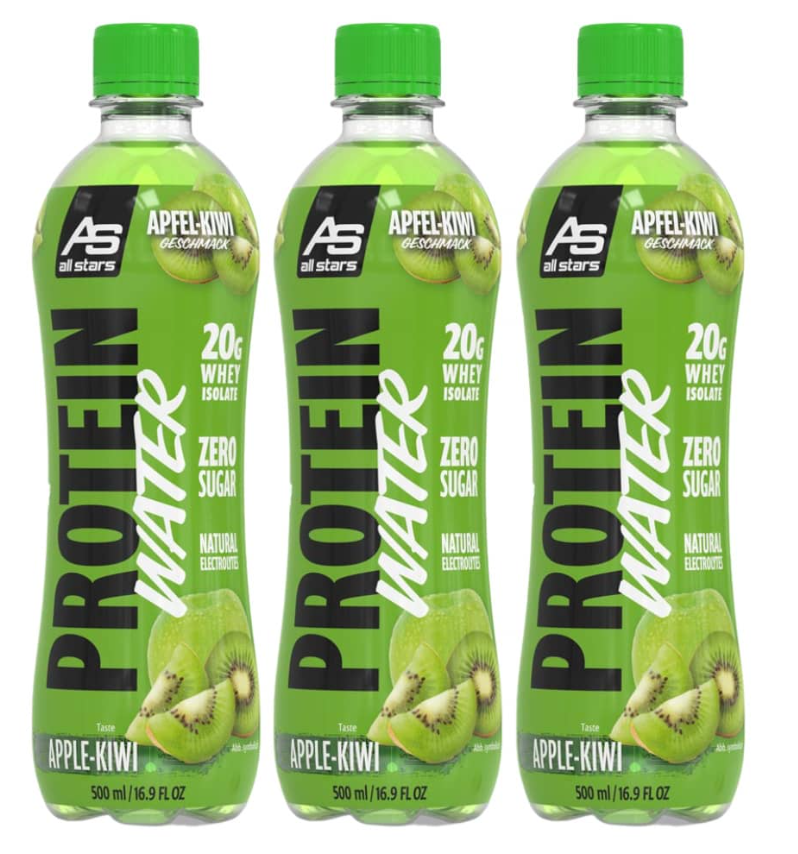 All Stars Protein Water Apple-Kiwi (6x500ml)