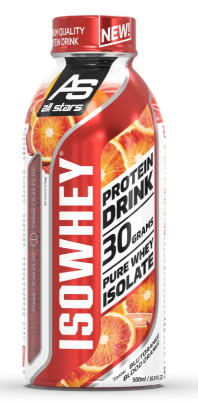 All Stars Isowhey Pure Blutorange (500ml)