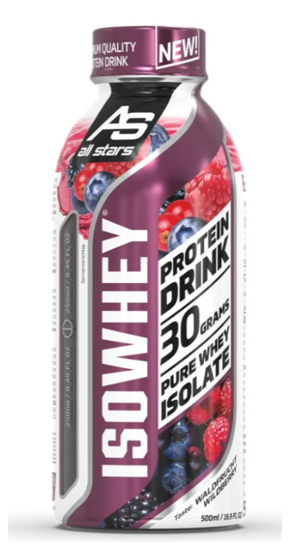All Stars Isowhey Pure Wildberry (16x500ml)
