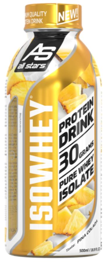 All Stars Isowhey Pure Pina Colada (16x500ml)