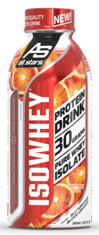 All Stars Isowhey Pure Blutorange (16x500ml)