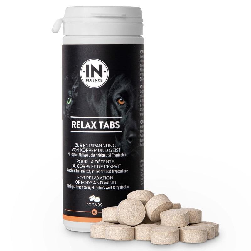 IN-FLUENCE Relax Tabs Kautabletten für Hunde und Katzen (90 Stk)