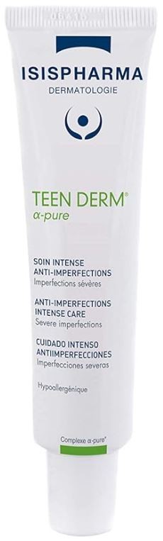 Isispharma TEEN DERM Alpha pure Intensive Pflege gegen Hautunreinheiten (30ml)