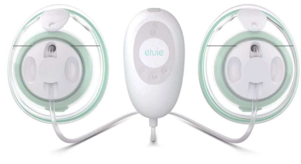 Elvie Stride - Elektrische Doppelmilchpumpe (1 Stk)