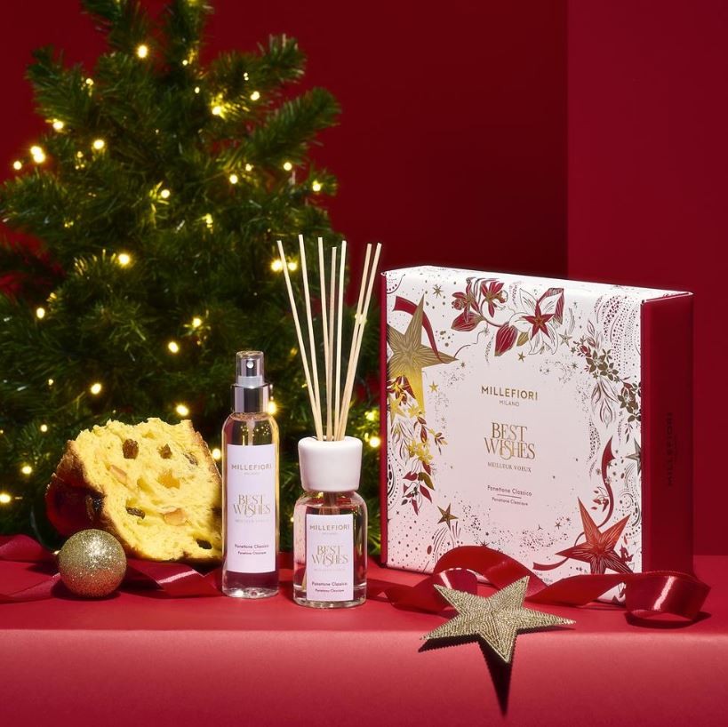 Millefiori MILANO Duft Geschenkset Panettone Classico (2-teilig)