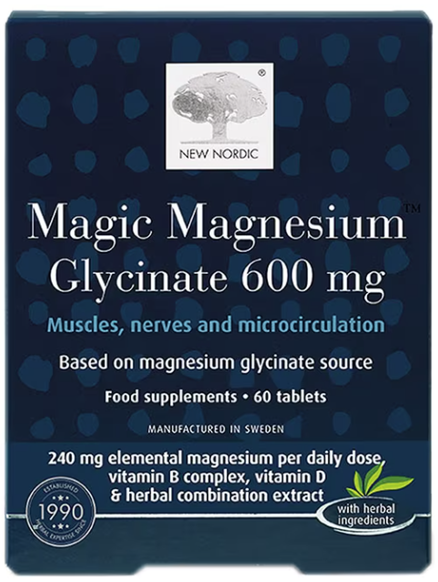 NEW NORDIC Magic Magnesium Glycinate Tabletten (60 Stk)
