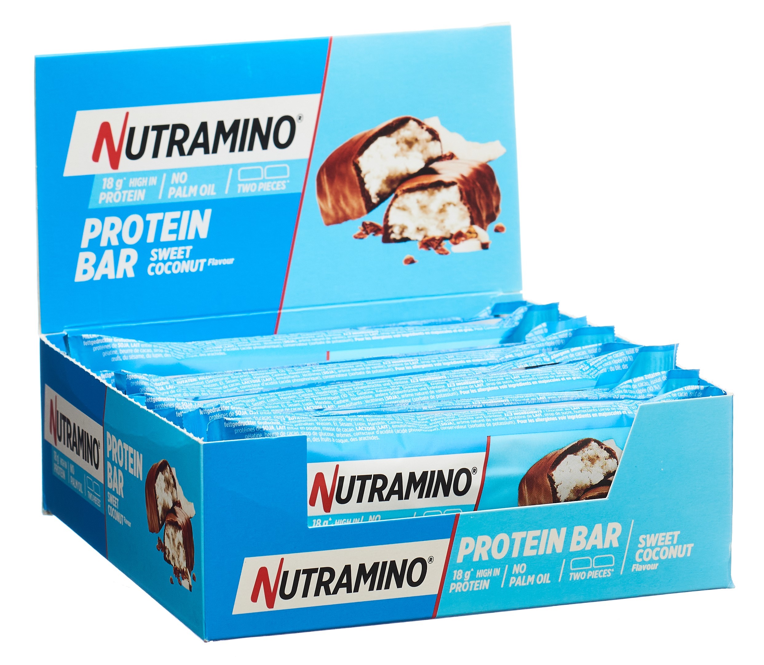 NUTRAMINO Proteinbar Sweet Coconut (12x55g)