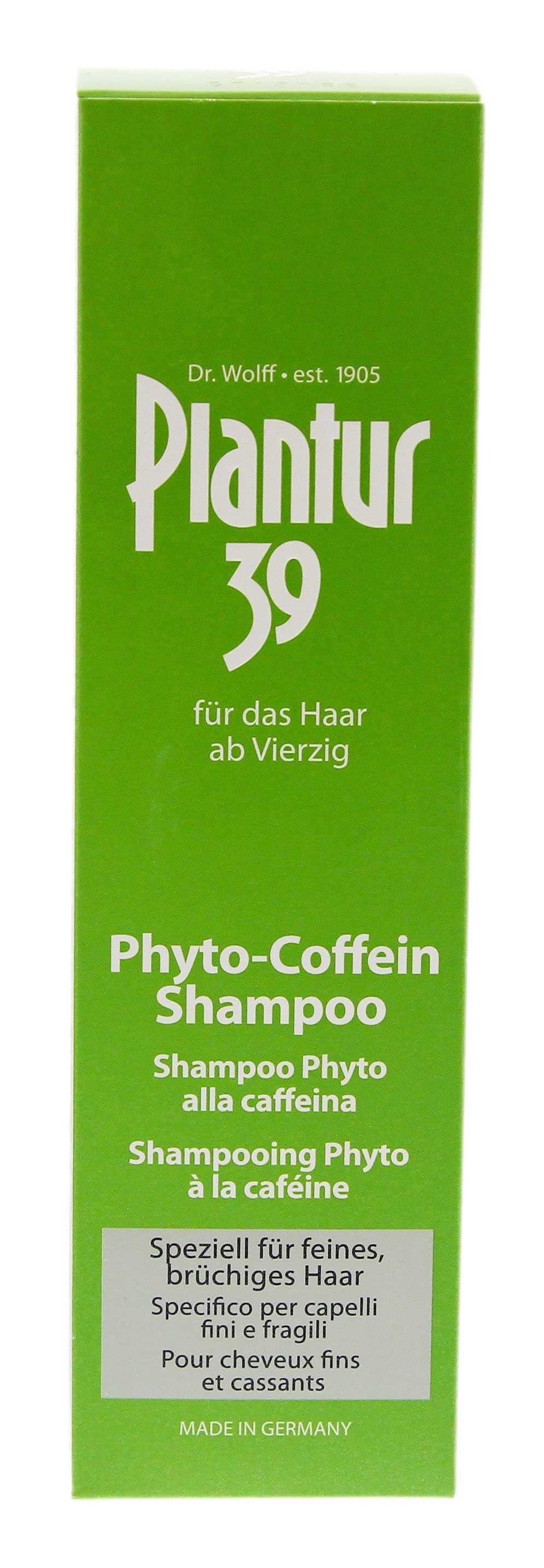 Plantur 39 Coffein-Shampoo für feines, brüchiges Haar (250ml)