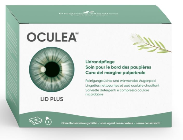 OCULEA LID PLUS 28 Tücher + 1 Augenpad (1 Stk)