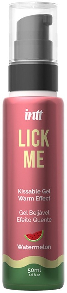 intt Lick me, Watermelon, essbares Gleitgel (50ml)