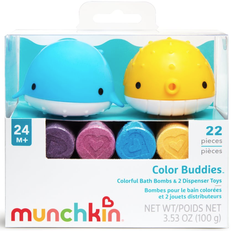 munchkin Color Buddies Set, Badespass für Kinder (1 Stk)