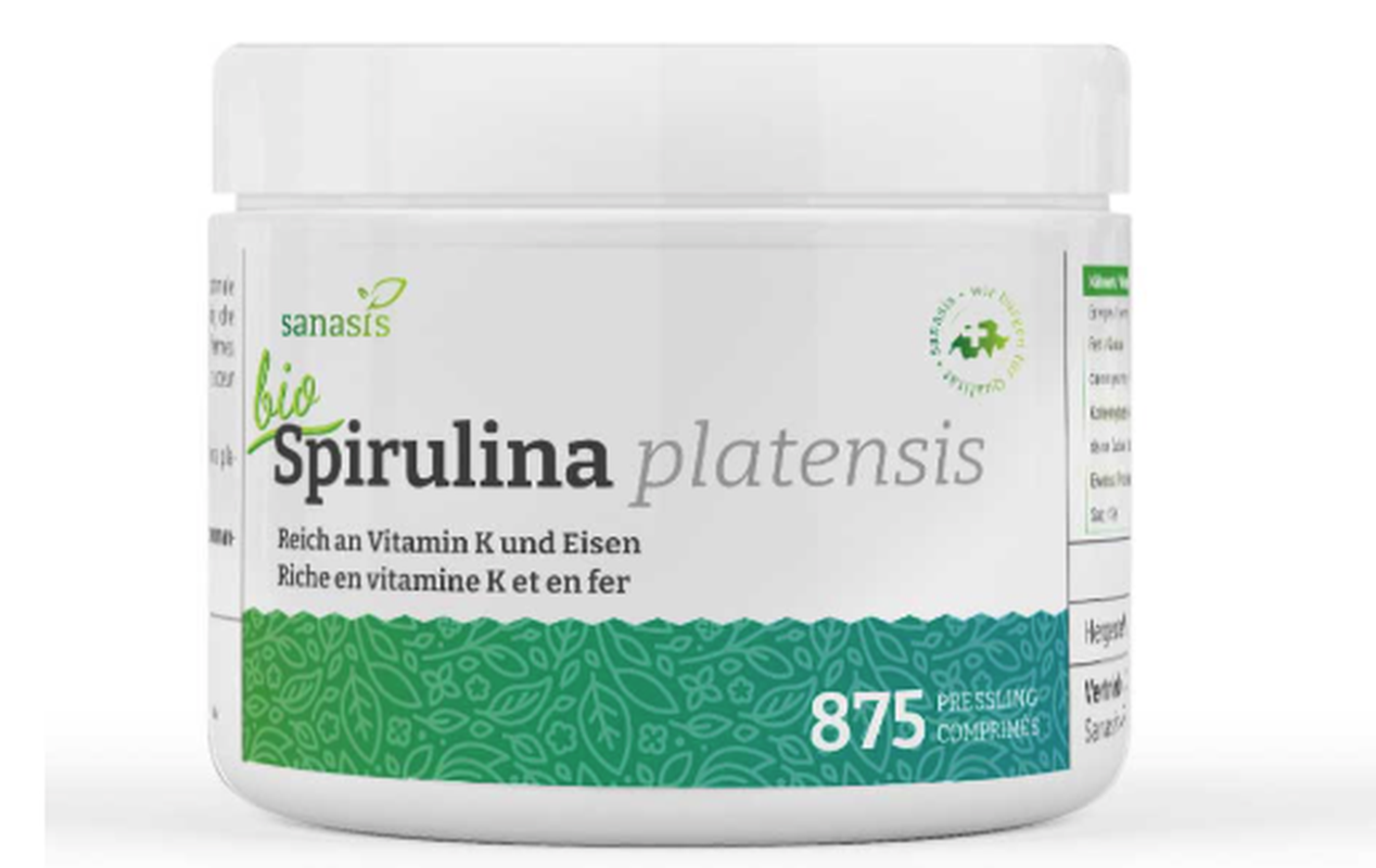 sanasis Spirulina Bio Tabletten (875 Stk)