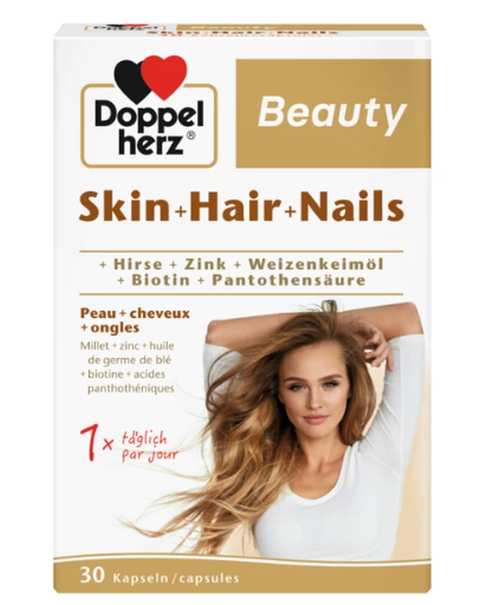 Doppelherz Beauty Skin + Hair + Nails Kapseln (30 Stk)