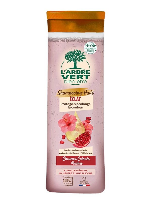 L'ARBRE VERT Shampoo für gefärbtes Haar (250ml)