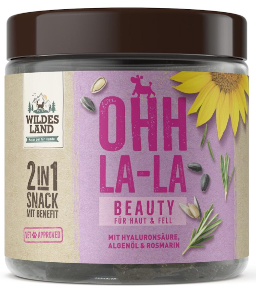 WILDES LAND 2in1 Snack Ohh La-La Beauty für Hunde (300g)