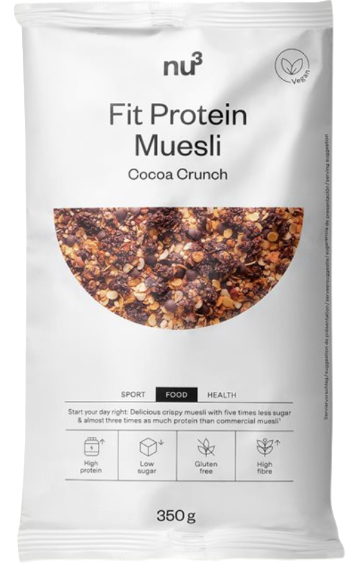 nu3 Fit Protein Müesli Cocoa Crunch (350g)