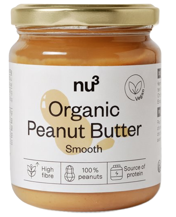 nu3 Bio Erdnussbutter smooth (250g)