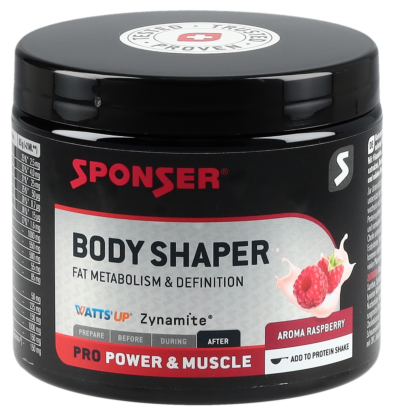 Sponser Body Shaper Raspberry (187g)