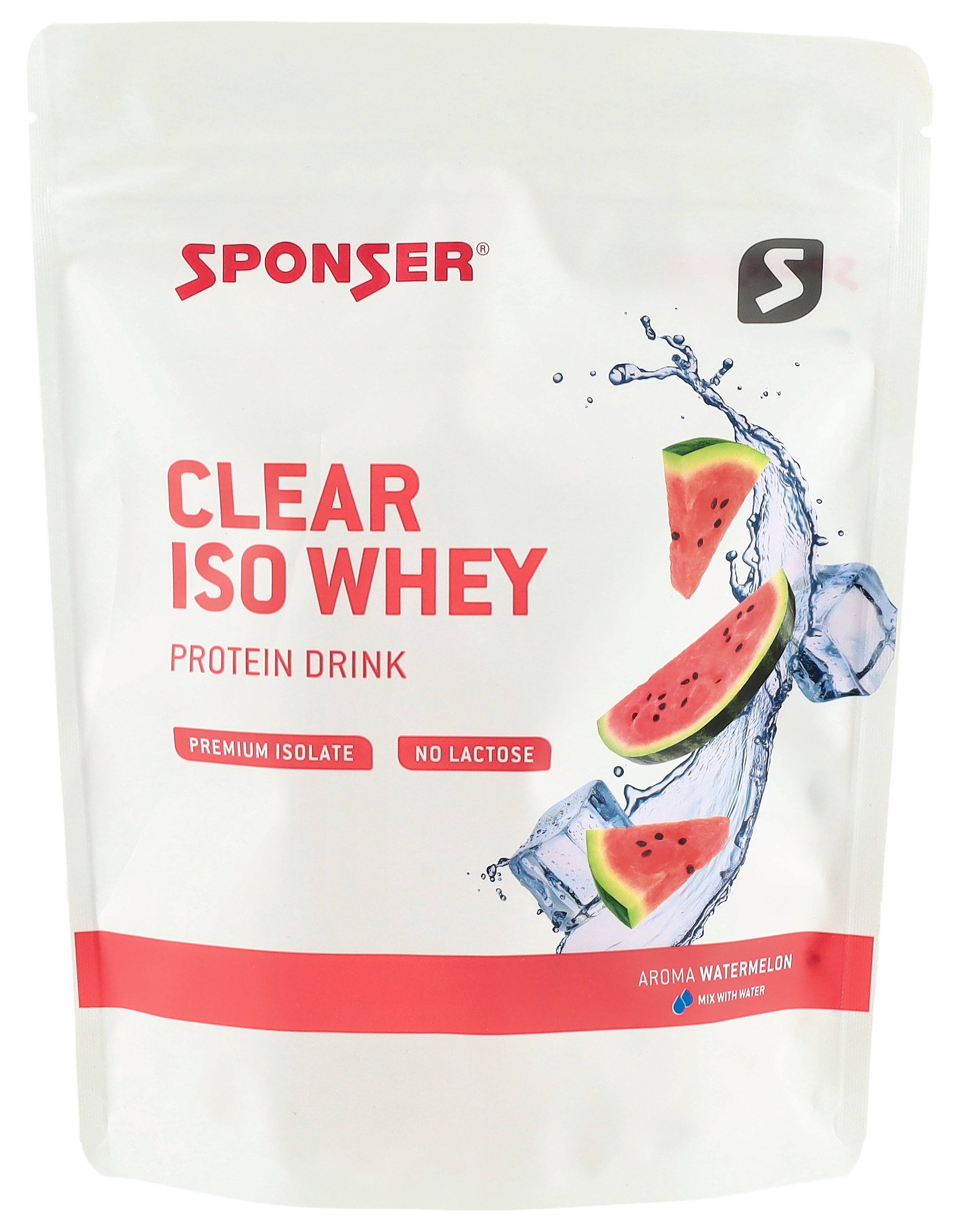 Sponser Getränkepulver Clear Iso Whey Watermelon (450g)